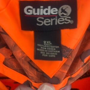 Mossy Oak Blaze Orange Camouflage Jacket 2XL